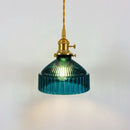 Axyaa Japanese Glass Pastoral Small Chandelier - Modern LED Lighting for Kitchen Bedroom