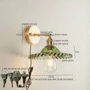 Axyaa Glass LED Wall Lights Fixture for Home Decor and Bathroom Mirror