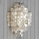 Axyaa Luxury Shell Wall Lamp - Gold Chrome Sconce Lighting