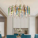 Axyaa Nordic Luxury Crystal Ceiling Lamps for Modern Interior Lighting