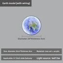 Axyaa Nordic Moon Wall Lamp: Modern Minimalist Star Planet Light for Home Office