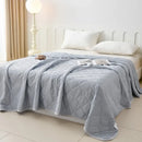 Axyaa Cool Silk Solid Color Summer Quilt - Comfortable & Breathable Single Bedding