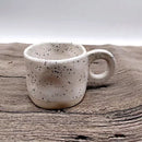 Axyaa Modern Print Ceramic Mug with Ring Handle - Set of 2