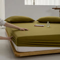 Axyaa Soft Cotton Fitted Sheet - Single to King Sizes Available