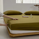 Axyaa Soft Cotton Fitted Sheet - Single to King Sizes Available