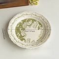 Ceramic Dessert Plates Set by Axyaa: Stylish Tableware for Afternoon Tea and Desserts