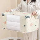 Axyaa Foldable Non-Woven Storage Bag Fabric Wardrobe Organizer with Zipper