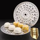 Axyaa Stainless Steel Steaming Rack for Cooking, Steaming Plate for Bread, Dumplings, and Buns
