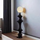 Axyaa LED Floor Lamp with Sphere Lampshade for Luxury Home Decor