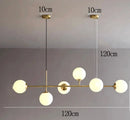 Axyaa Modern LED Chandelier Pendant Light for Dining Room and Living Room