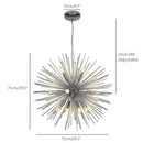 Axyaa Dandelion Chandelier LED Pendant Light for Home Decor