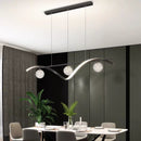 Axyaa Modern LED Pendant Light for Living Room, Restaurant, Bar - Nordic Minimalist Design