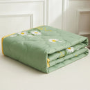 Axyaa Daisy Printed Cotton Air Conditioner Duvet, Easy Care for Summer