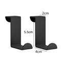 Axyaa Stainless Steel Z-Shaped Hook for Bathroom, Kitchen, Closet Organization