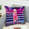 Axyaa Rainbow High Pillowcases 45*45 Decorative Cushion Covers for Home Décor