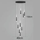 Axyaa Modern LED Pendant Chandeliers for Living Room Staircase Hanging Light