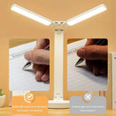 Axyaa LED Touch Desk Lamp with USB Charging and Dimmable Light for Reading