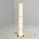 Nordic Style Axyaa Art Glass Floor Lamp with LED Strip for Living Room
