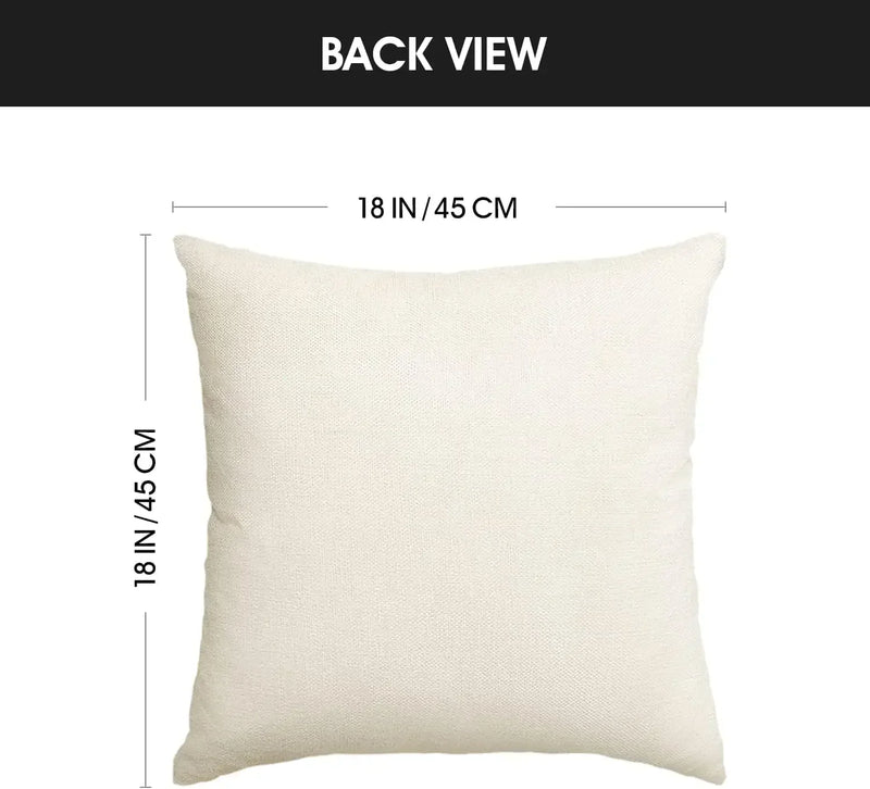 Axyaa Winter Holiday Stripes Pillow Covers