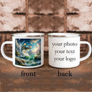 Enamel Mug for Camping & Fishing Enthusiasts | Axyaa Birthday Gift Mug