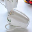 Axyaa Pumpkin Design Bone  Coffee Cup, 400ML Thermal Porcelain Mug