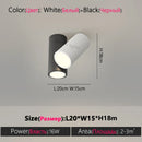 Axyaa Dimmable Square LED Ceiling Spot Lights, Indoor Lighting