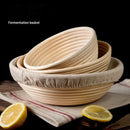 Axyaa Rattan Woven European Fermentation Basket for Bread Baking and Storage