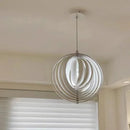 Axyaa Moon LED Chandelier: Nordic Design for Home, Restaurant, and Bar