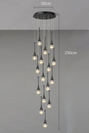 Nordic-Style Axyaa Home Lighting Collection: Chandeliers for Living Room, Dining Room, Staircase & More