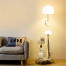 Axyaa Minimalist Nordic Floor Lamp for Bedroom, Living Room, or Sofa Area