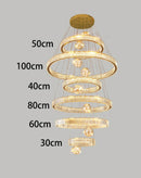 Axyaa Modern LED Chandelier for Dining Room, Living Room Ceiling Light