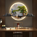 Axyaa Modern LED Landscape Painting Wall Lamp for Living Room Bedroom
