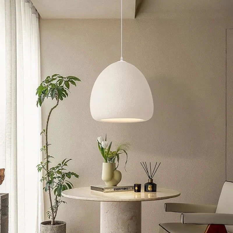 Axyaa Nordic LED Pendant Lights for Dining Room - Wabi Sabi Design