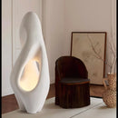 Axyaa Nordic Designer Floor Lamp: Wabi Sabi Style LED Lighting for Elegant Home Decor