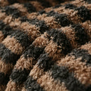 Axyaa Camel Brown Fleece Throw Blanket 130x170cm - Luxury Ultra-Plush for Home Office