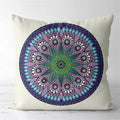 Axyaa Mysterious Pattern Flower Cushion Cover for Home Decor