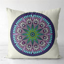 Axyaa Mysterious Pattern Flower Cushion Cover for Home Decor