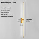 Axyaa Modern Copper Bedroom Wall Lamp - Elegant Living Room Design