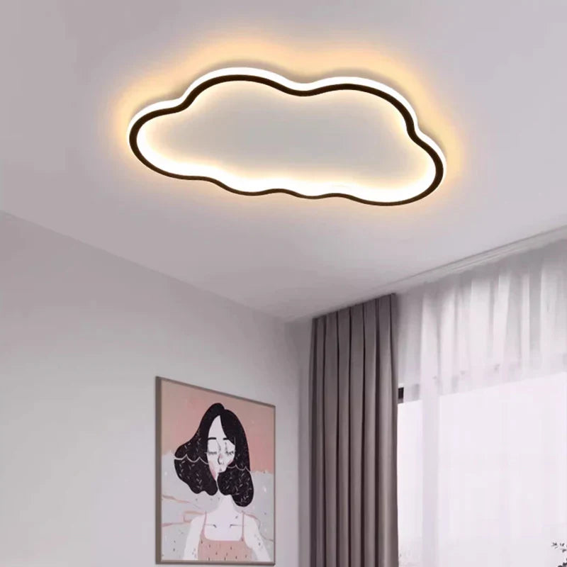 Axyaa Cloud LED Ceiling Light for Children's Room with Ultra-Thin Design