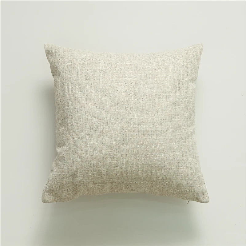 Yellow Linen Cushion Cover by Axyaa – Decorative Home Sofa Pillowcase