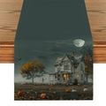 Axyaa Farmhouse Skeleton Table Runner for Home Wedding Party Centerpieces