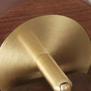 Axyaa Copper LED Wall Light Pull Chain Switch Modern Bedroom Mirror Lamp