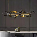 Axyaa LED Chandeliers Pendant Lamp for Dining Room, Modern Hanging Lights for Ceiling