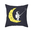Axyaa Cosmic Space Style Cushion Cover 45X45cm