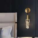 Axyaa Crystal LED Wall Lights Modern Copper Nordic Indoor Decor Wandlamp