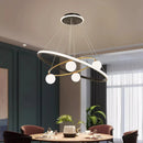 Axyaa Chandelier Dining Room Pendant Lights Indoor Lighting Ceiling Lamps