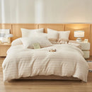 Axyaa Cozy Fleece & Velvet Bedding Set for Winter Comfort