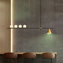 Axyaa Glass Chandelier Pendant Light for Dining Kitchen Restaurant
