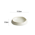 Axyaa Ceramic Dinner Plate Set for Family Meals and Entertaining