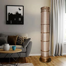 Axyaa Luxury Glass Floor Lamp - Elegant Living Room & Bedroom Decor
